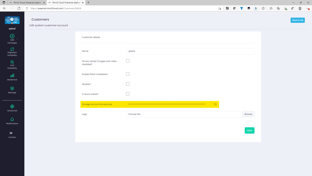 add and amend storage account access key